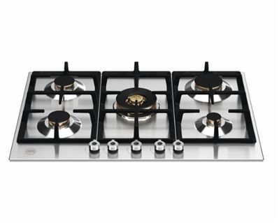 P755CPROX  BERTAZZONI 75 cm. St/Stell Gas Hob with cast iron grids