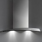 ATLAS VETRO Cappa Falmec parete cm. 90 inox/vetro 800 mc.