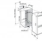 ICBN3324  Liebherr  Frigorifero integrabile A++ BioFresh NoFrost