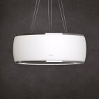 SOFFIO Cappa Falmec isola 60cm. vetro murano bianco 600mc.