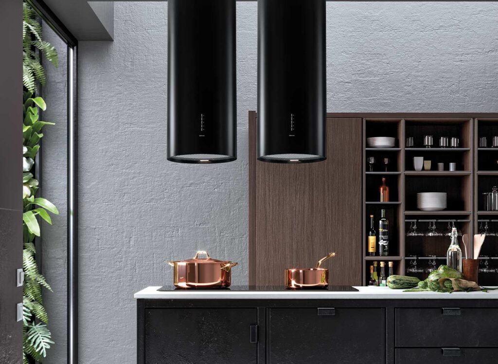 Falmec island or wall mounted hood model Polar