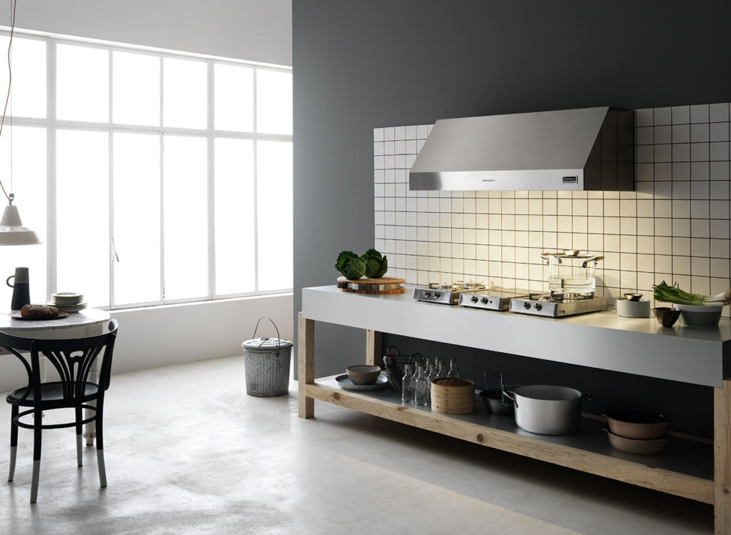 Falmec wall mounted hood model Zeus Pro