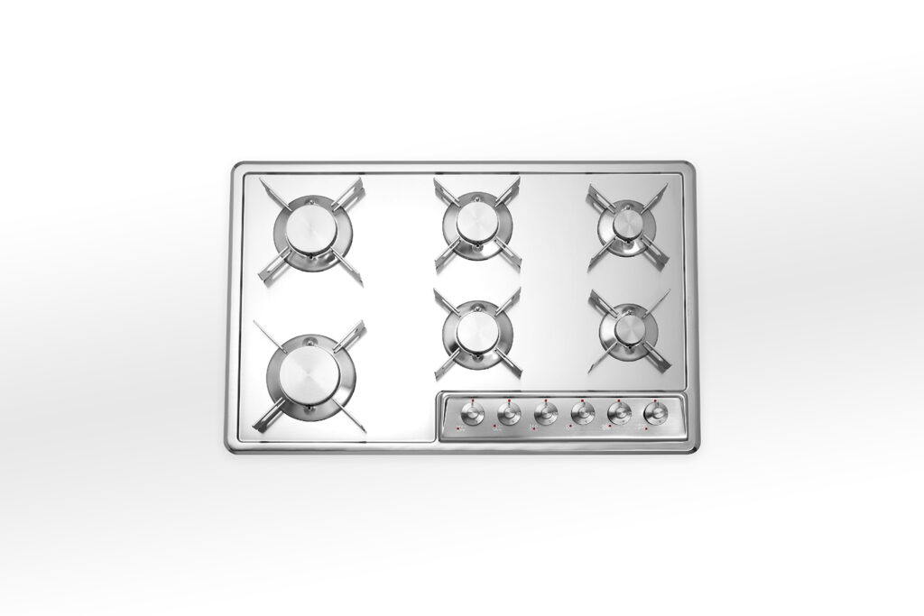 F579/6G Alpes Built-in Hob Semifilo 6 burners