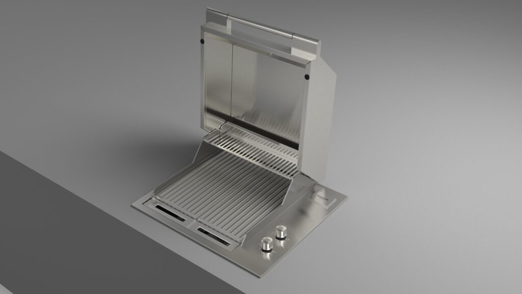 FOBQ 602 GX Barbecue Fulgor gas outdoor inox 316 60cm. - immagine 5