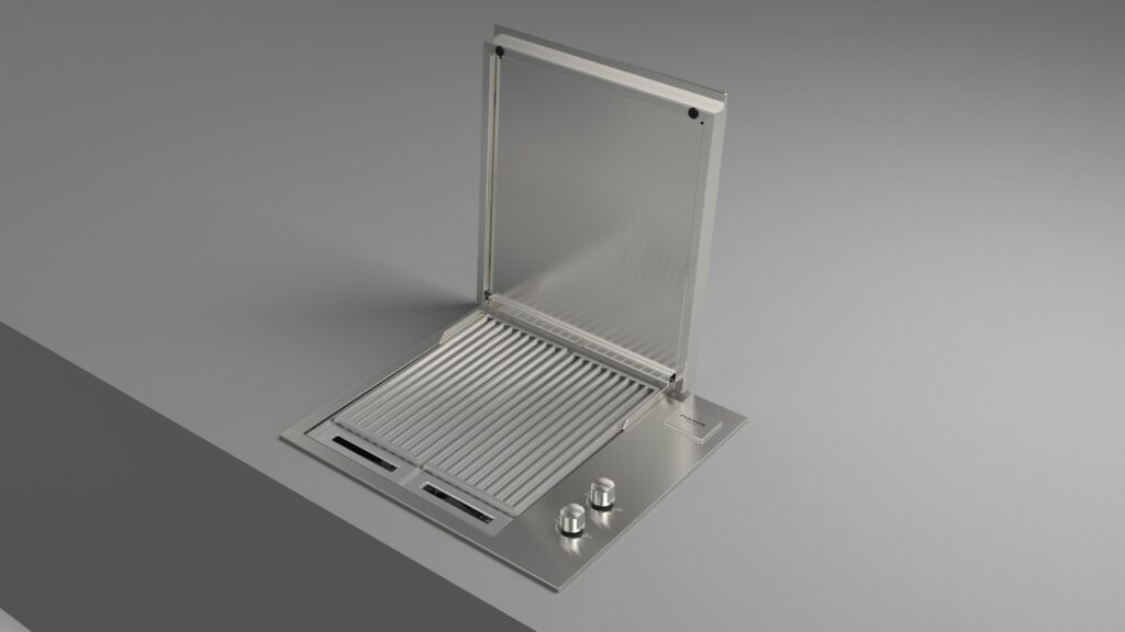 FOBQ 602 GX Barbecue Fulgor gas outdoor inox 316 60cm. - immagine 7
