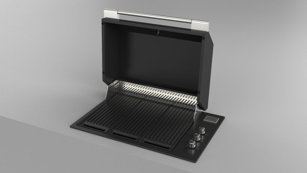 FOBQ 803G X Barbecue Fulgor gas outdoor inox 316 83cm. - immagine 7