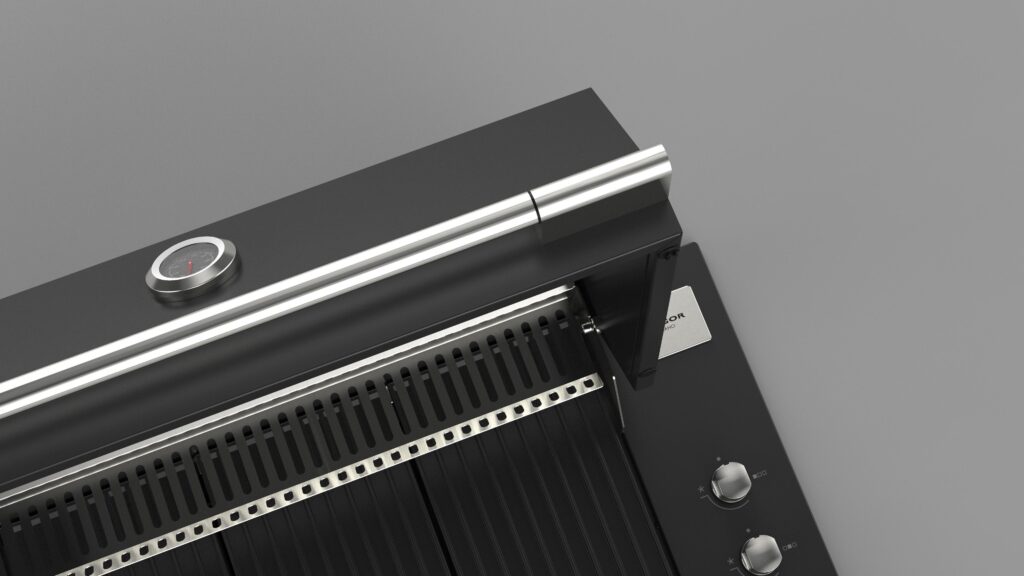 FOBQ 803G X Barbecue Fulgor gas outdoor inox 316 83cm. - immagine 9