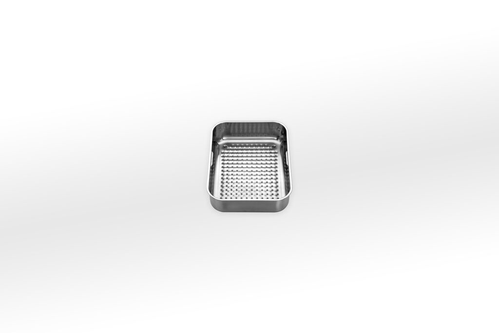 BF 10 Alpes Inox Basin with perforated bottom for bowls