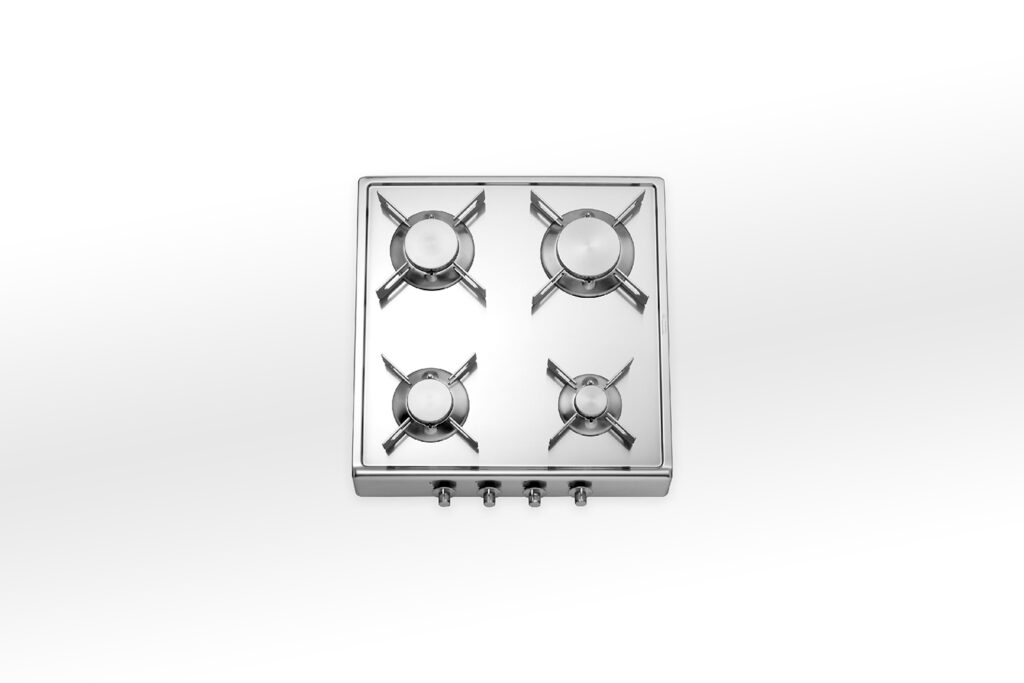 R 50/4G Alpes 4-burner tilting hob Stainless Steel