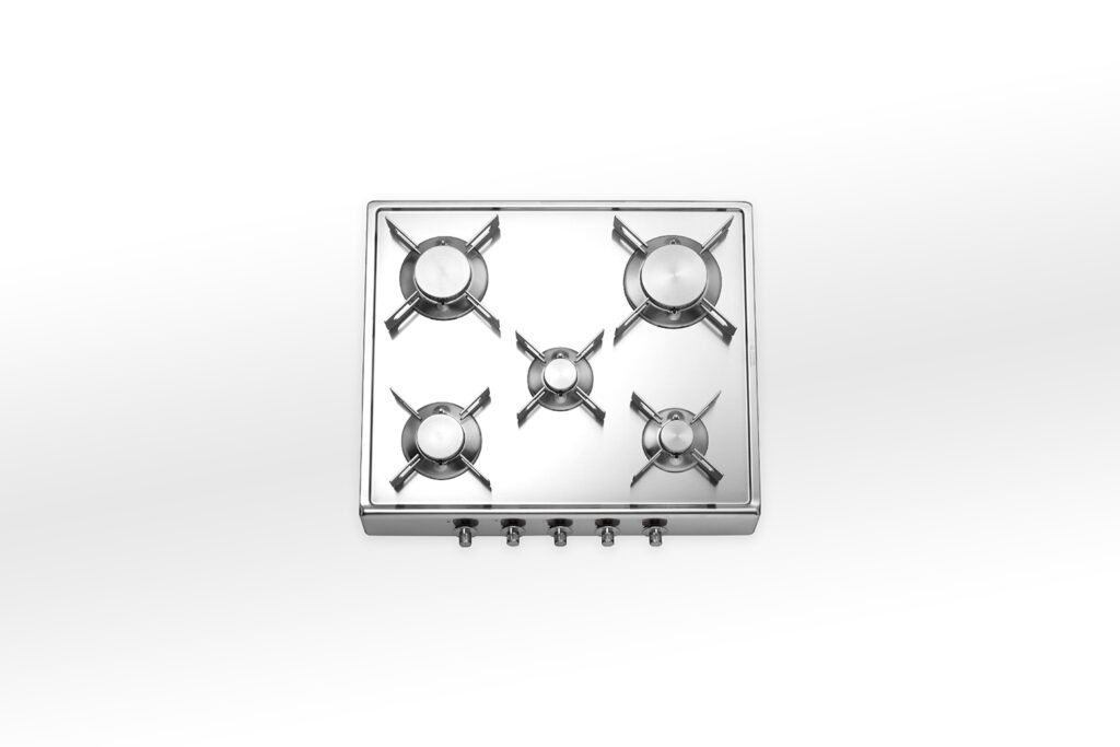 R 60/5G Alpes 5-burner tilting gas hob