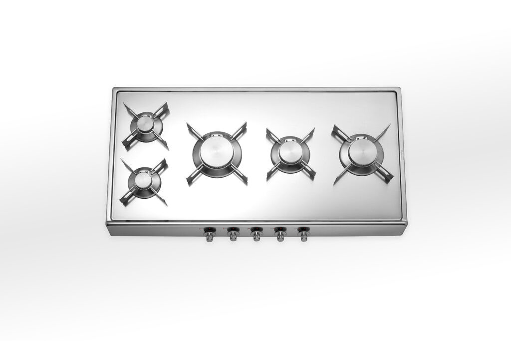 R 90/5G Alpes 5-burner tilting gas hob