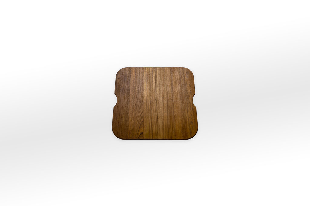 TL 41x41 Alpes Inox 41x41 cm teak wood cutting board