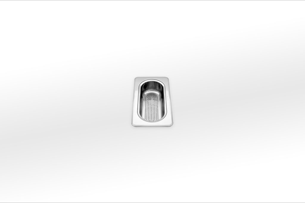 VDF 319 Alpes Inox Built-in tray - 36x19 cm ideal for waste disposers