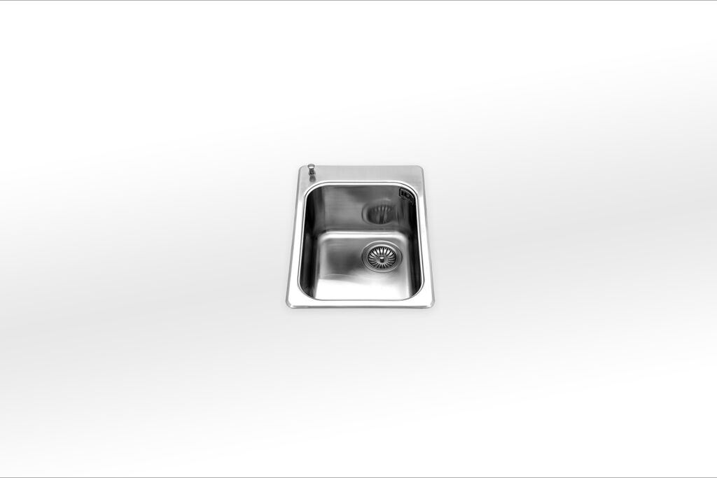 VF 536-D | VF 536-S Alpes Inox built-in bowl – 51×36 cm. Right or left version