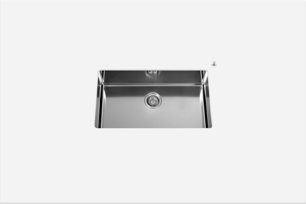VSR 70 Alpes Inox Undercounter bowl – 40×70 cm