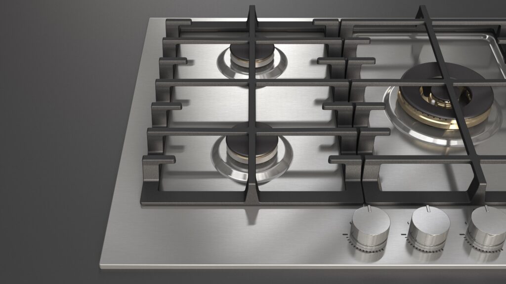Fulgor Piano Cottura Gas 90 Acciaio Inox - immagine 10