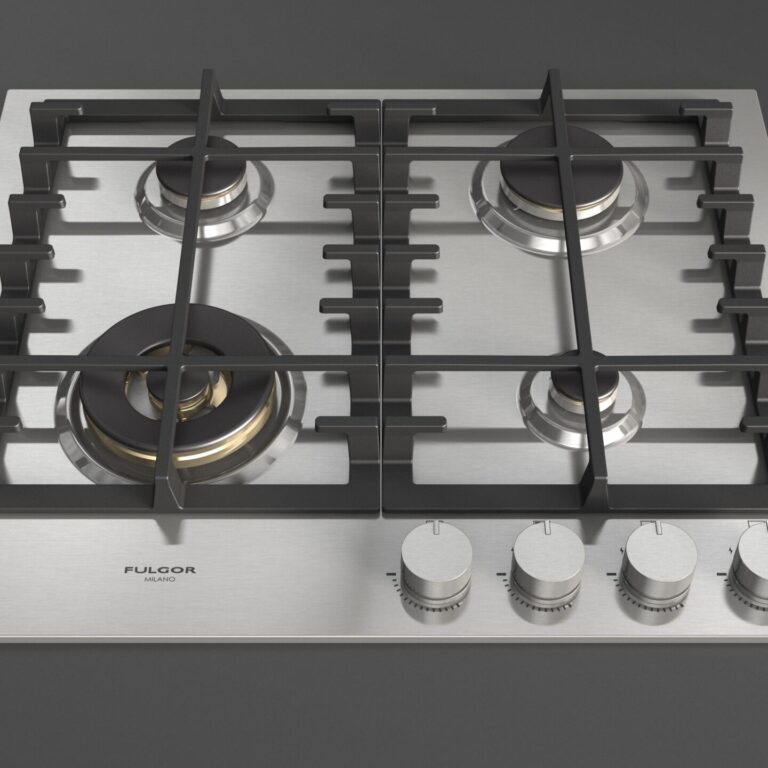 Fulgor Piano Cottura Gas 60 Acciaio Inox