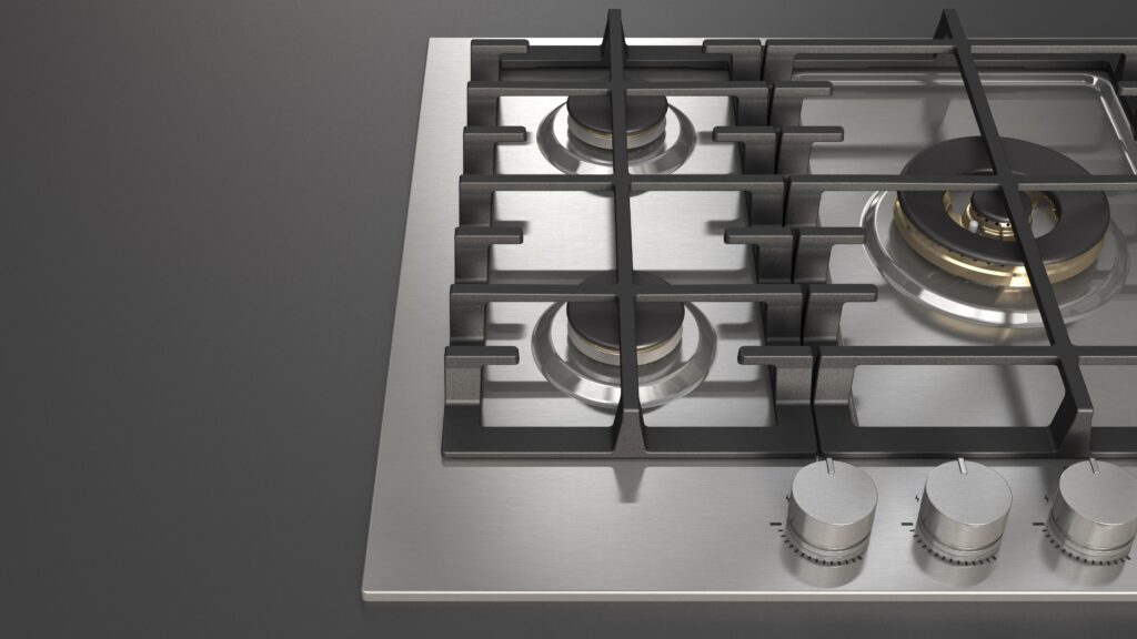 Fulgor Gas Hob 75 Stainless Steel - immagine 9