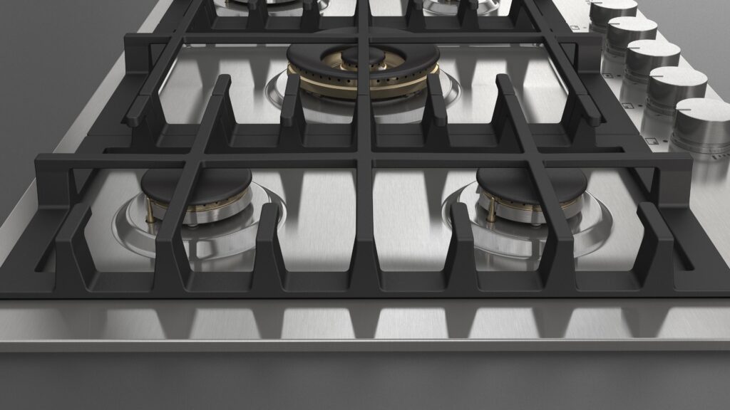 Fulgor Gas Hob 75 Stainless Steel - immagine 5