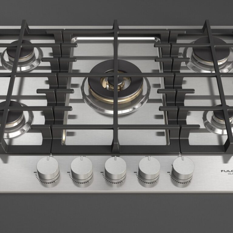 Fulgor Gas Hob 75 Stainless Steel