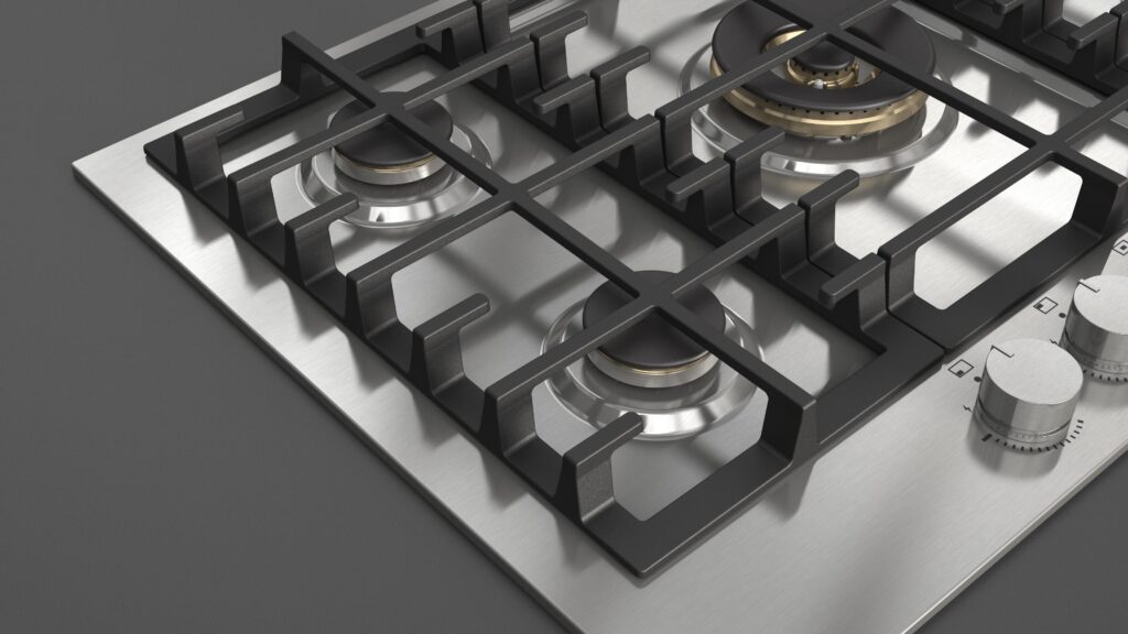 Fulgor Gas Hob 75 Stainless Steel - immagine 8