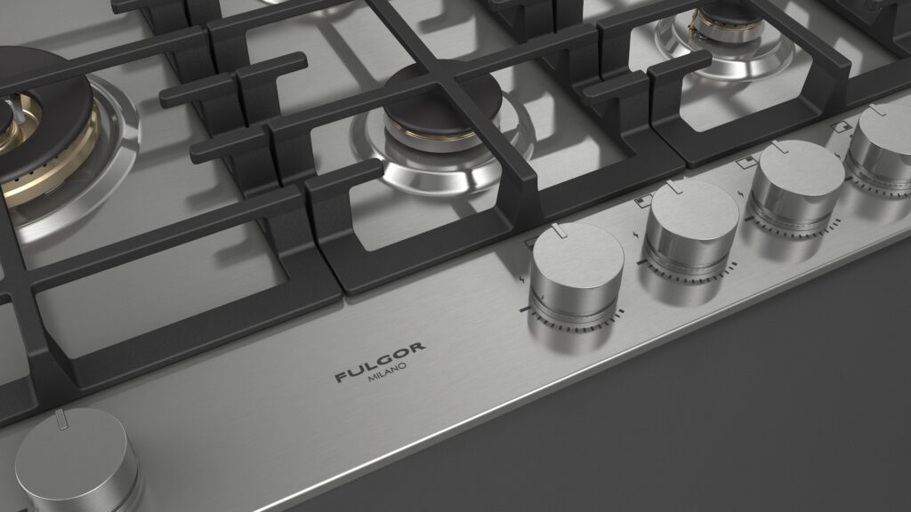 Fulgor Piano Cottura Gas 75 Acciaio Inox - immagine 12