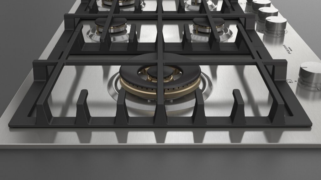 Fulgor Piano Cottura Gas 75 Acciaio Inox - immagine 5