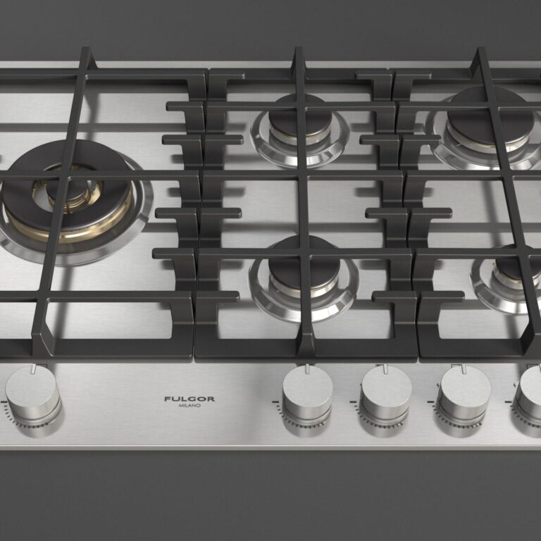 Fulgor Piano Cottura Gas 75 Acciaio Inox