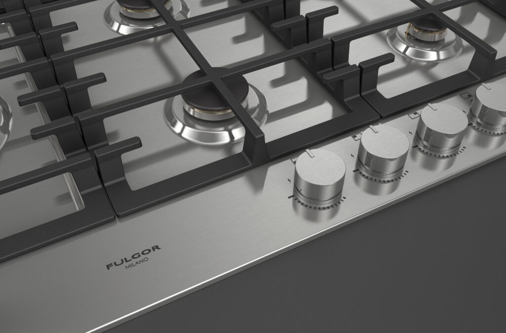 Fulgor Gas Hob 90 Stainless Steel - immagine 6