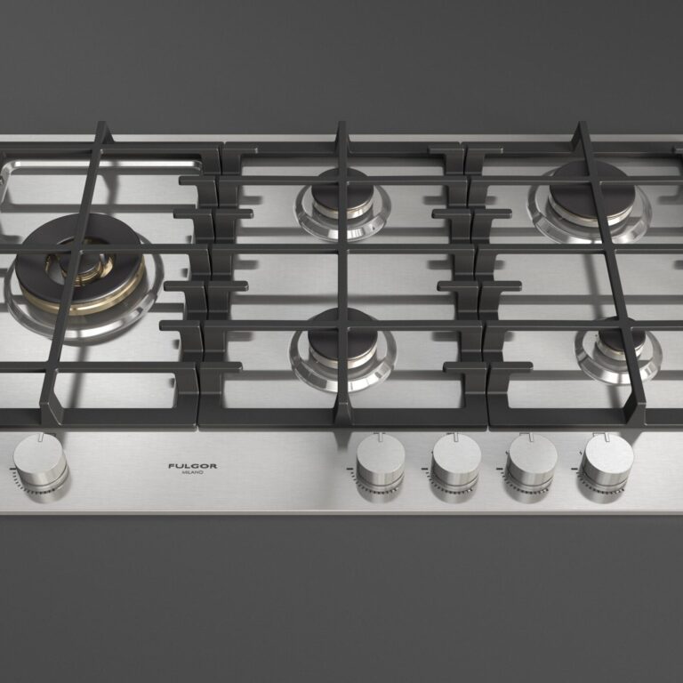 Fulgor Gas Hob 90 Stainless Steel