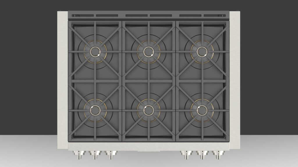 Fulgor Piano cottura slot-in 36" Acciaio inox - immagine 7