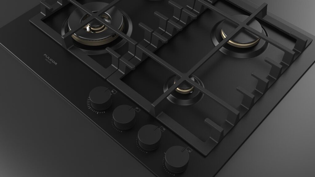 Fulgor Gas Hob 60 Black - Image 9