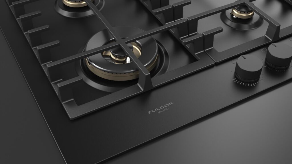 Fulgor Gas Hob 60 Black - Image 11