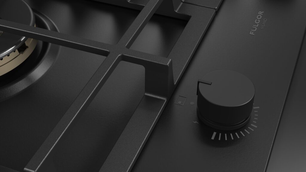 Fulgor Piano Cottura Gas 75 Nero - immagine 13