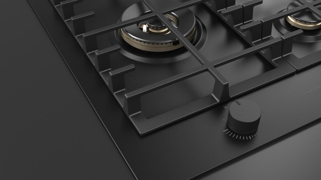 Fulgor Piano Cottura Gas 75 Nero - immagine 7