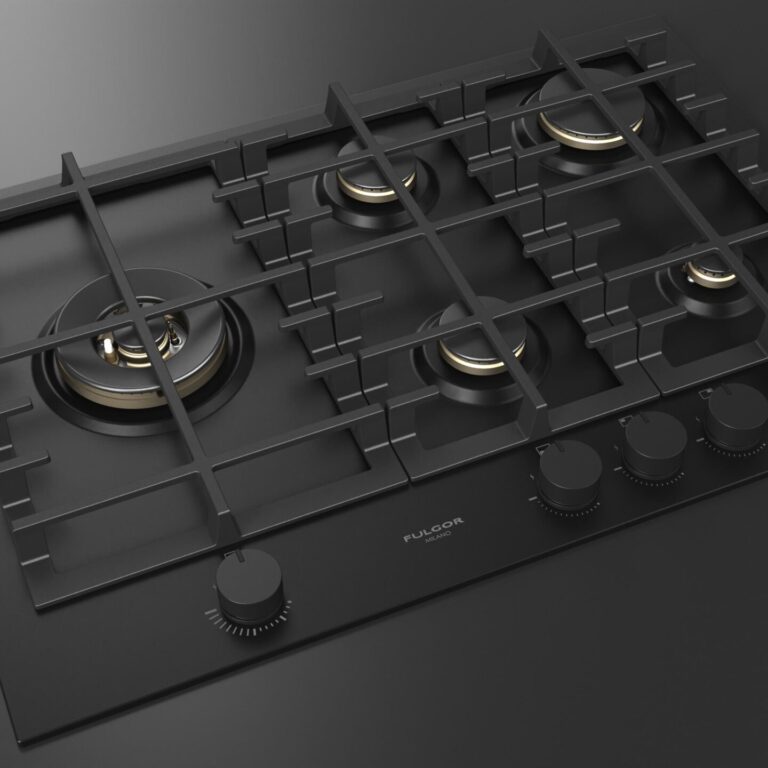 Fulgor Piano Cottura Gas 75 Nero