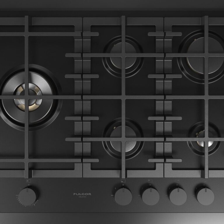Fulgor Piano Cottura Gas 75 Nero