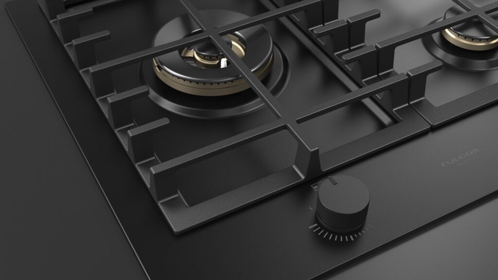 Fulgor Piano Cottura Gas 90 Nero - immagine 7