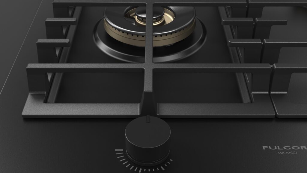 Fulgor Piano Cottura Gas 90 Nero - immagine 8
