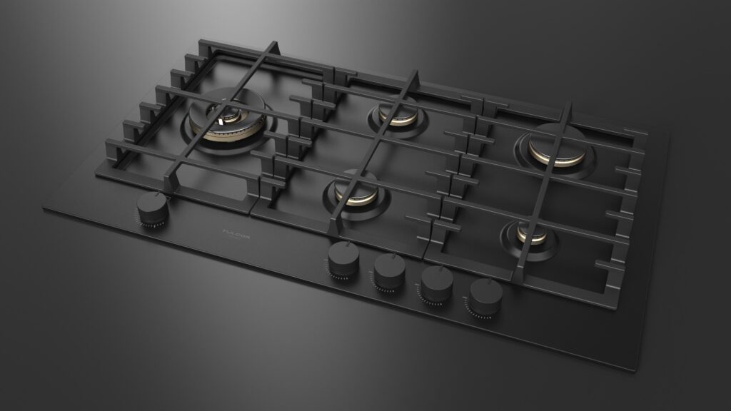 Fulgor Piano Cottura Gas 90 Nero - immagine 11