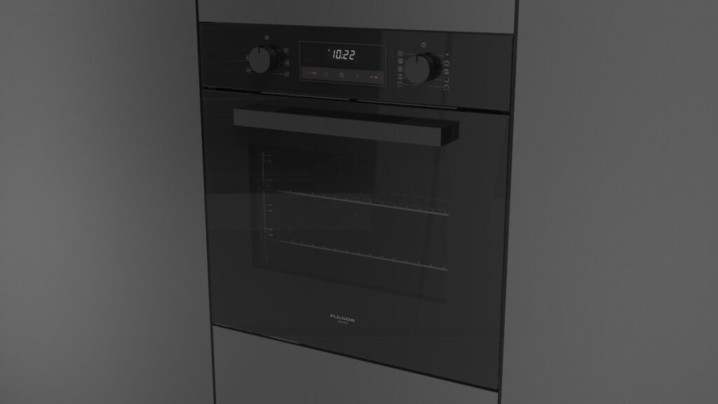 Fulgor Forno Multifunzione Urbantech 60 Nero - immagine 2
