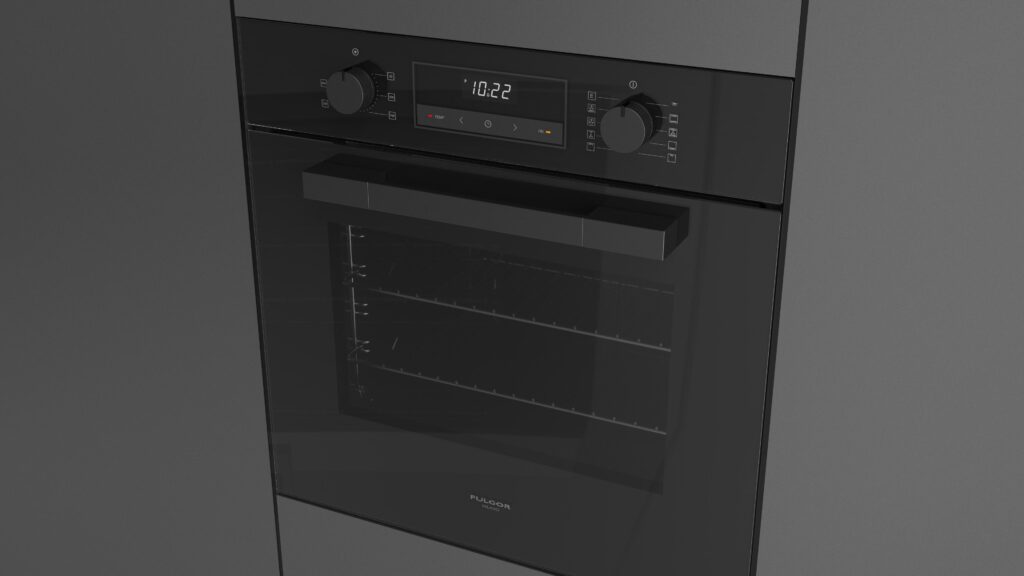 Fulgor Forno Multifunzione Urbantech 60 Nero - immagine 5