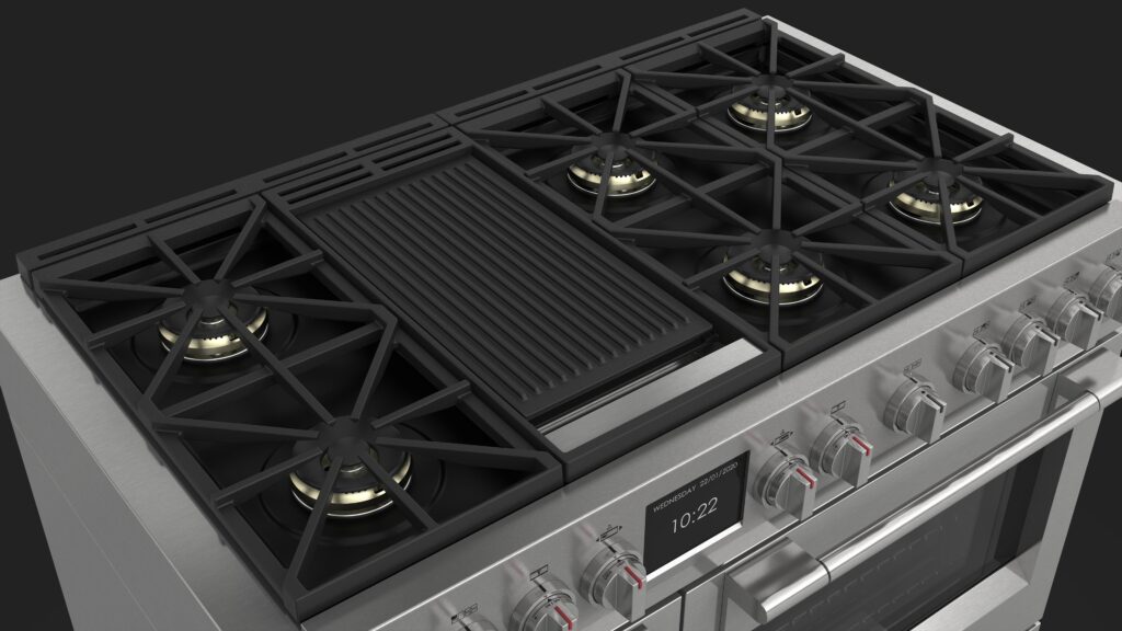 Fulgor professional multifunction kitchen Sofia 48" Stainless steel - Image 12