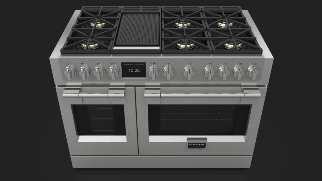 Fulgor professional multifunction kitchen Sofia 48" Stainless steel - Image 5