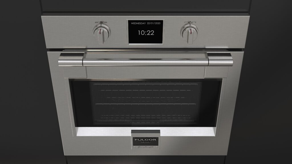Fulgor 30" Stainless Steel Pyro Oven - Image 8