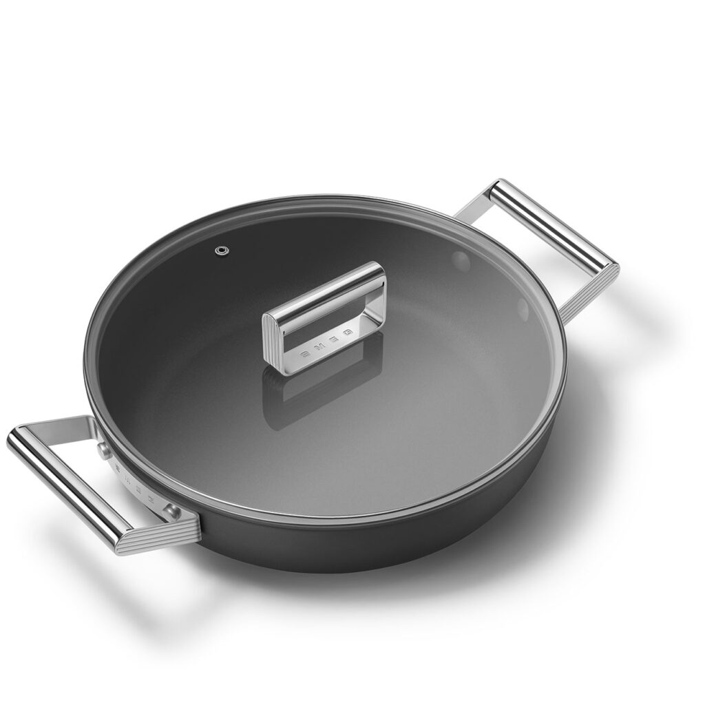 Smeg 28 cm non-stick sauté pan - Image 2