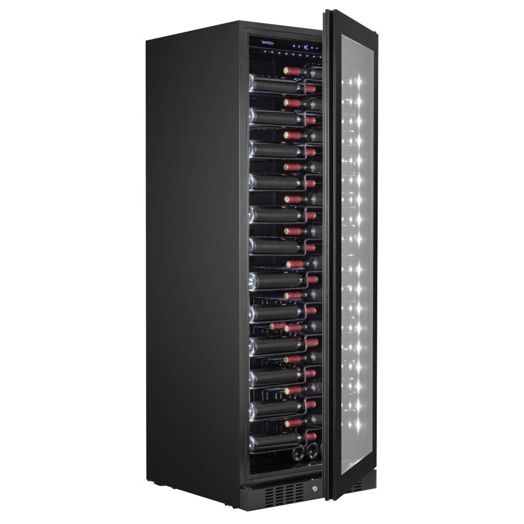 Temptech cantina vino COPENHAGEN NERA H.185 - CPRO1800SRB - immagine 3