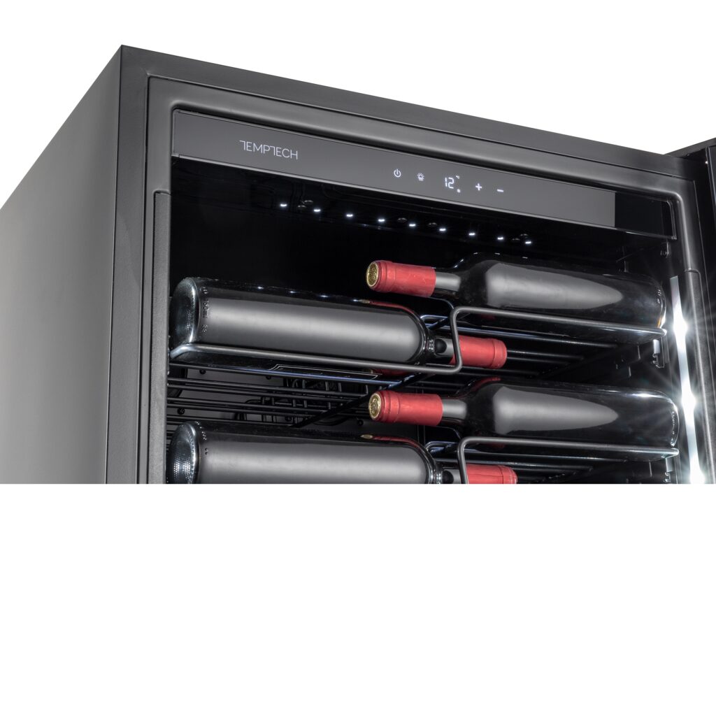 Temptech cantina vino COPENHAGEN NERA H.185 - CPRO1800SRB - immagine 4