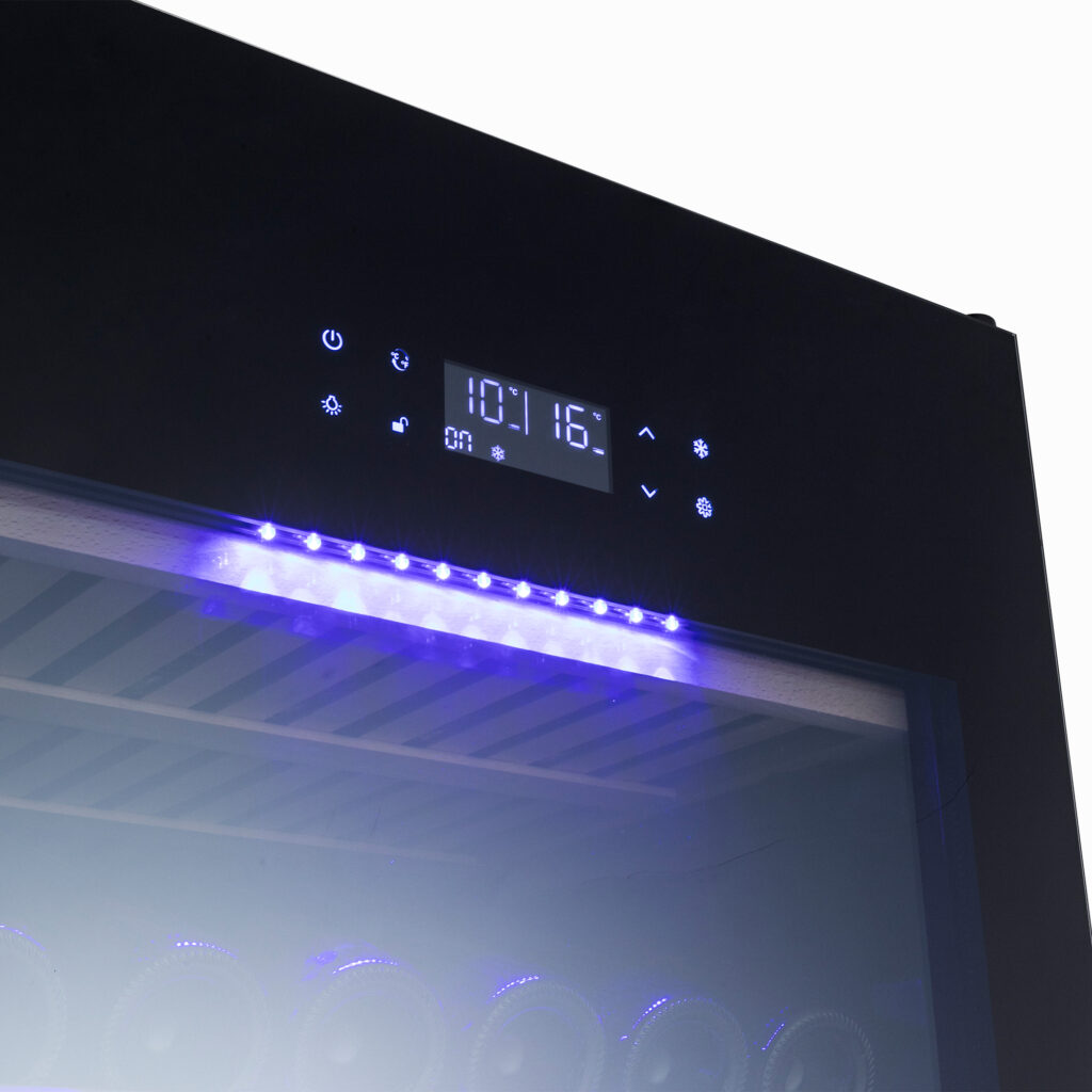 Temptech cantina vino Elegance nera - E1000DRB - immagine 5