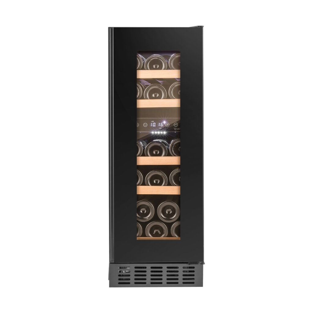 Temptech cantina serie Oslo nera sottotop base 30cm - OX30DRB